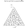 Medium Maze Pack 1 - Shapes , Mobile and Charger Maze, free printable downloads for kids